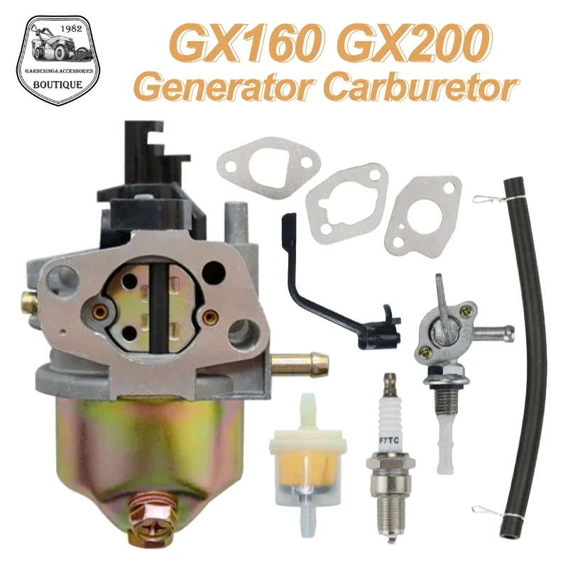 

Lawn Mower Generator Carburetor Gasoline 2KW - 3KW for Hongda GX160 GX200 5.5HP 6.5HP