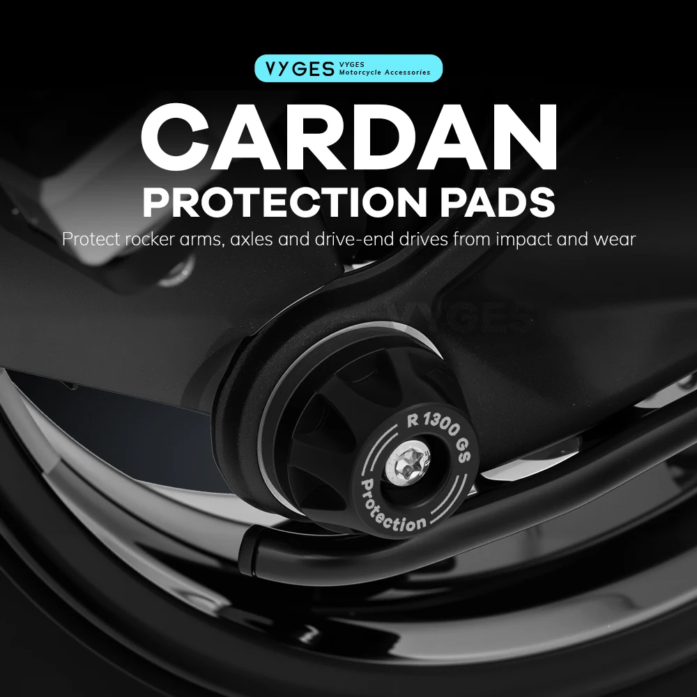 Schutz für Kardanwellen-Gehäuse und Crash-Slider für BMW R12 R nineT RnineT R1200S R1200ST HP2 K1300R K1300S K1300GT K1200R