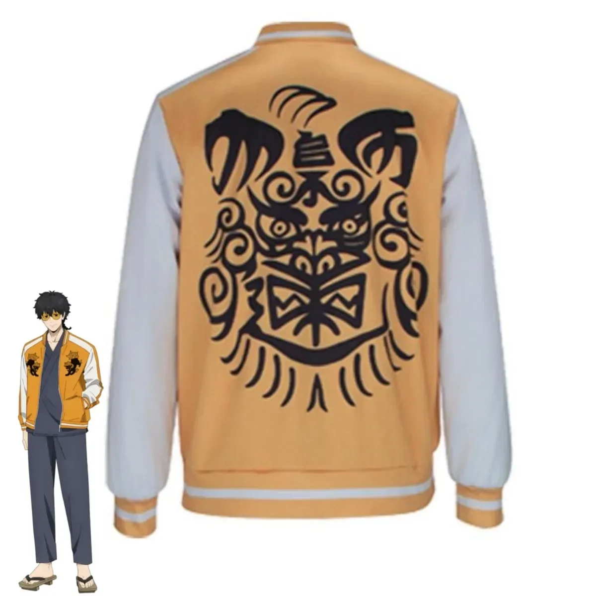 

Аниме 2025 Jou Togame Косплей Костюм Winbre Windbreaker Shishitoren Желтая куртка Пальто Парик Человек Хэллоуин Рождество dsdsw2
