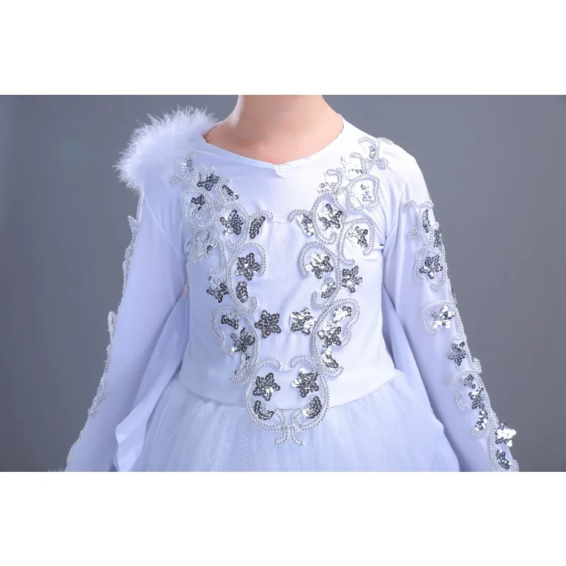 أزياء الأداء الجديدة: زي أداء مجنح للأطفال من Xiaohefengcai، زي رقص رياض الأطفال الطائر من النورس