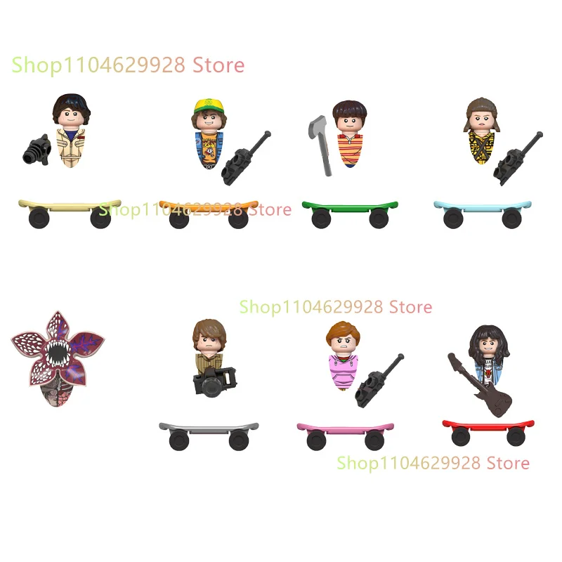 8-16 stücke Neue Filme Fremde Figuren Bausteine Dinge Mini action spielzeug puppen montieren Spielzeug Kinder Geschenke