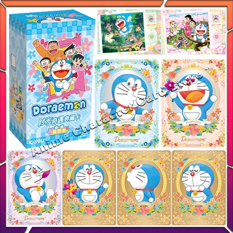 

Original KAYOU Doraemon Card Anime Science Classic Funny Collection Cards Genuine Toys Children Gifts
