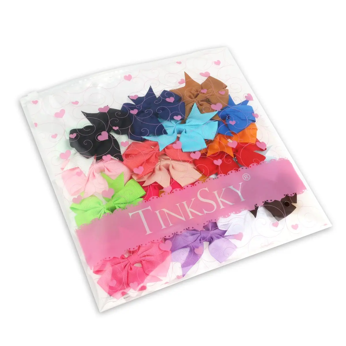 

Children's Headwear Hair Clips Grosgrain Ribbon Alligator Bows Tie Accessories Baby for Girls DIY