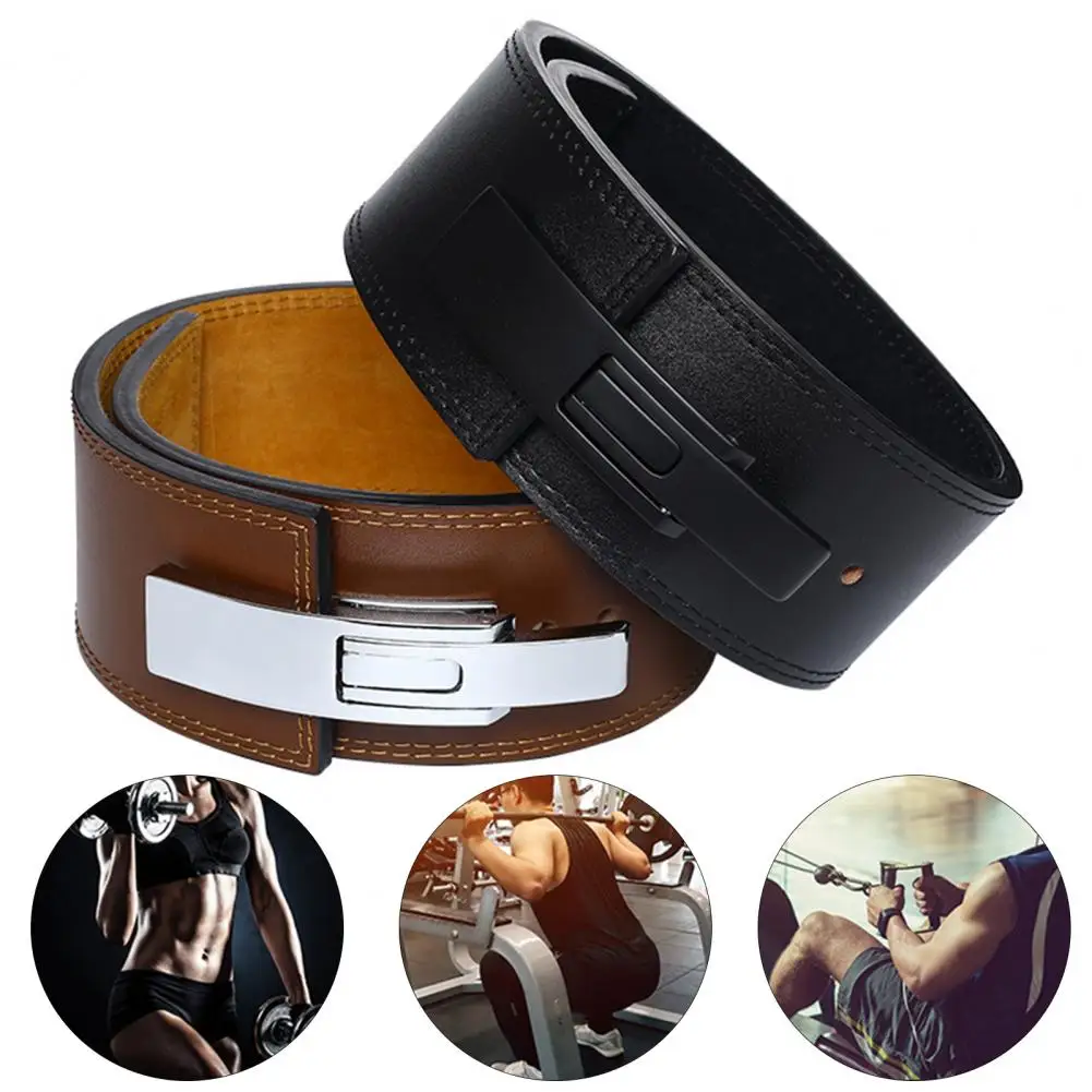 Fitness Belt  Great Thick Powerlifting  Anti-break Sports Waist Belt Fitness Supplies