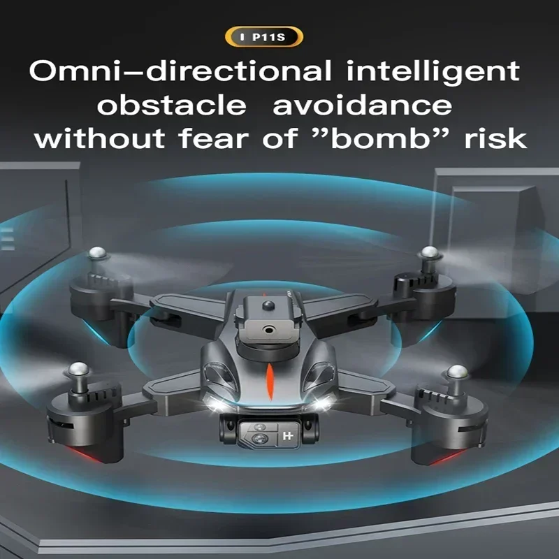 Dla Xiaomi P11 Max Drone 8K 5G GPS profesjonalna fotografia lotnicza HD podwójna kamera przeszkód Avoidanc bezszczotkowy Quadrotor zabawki