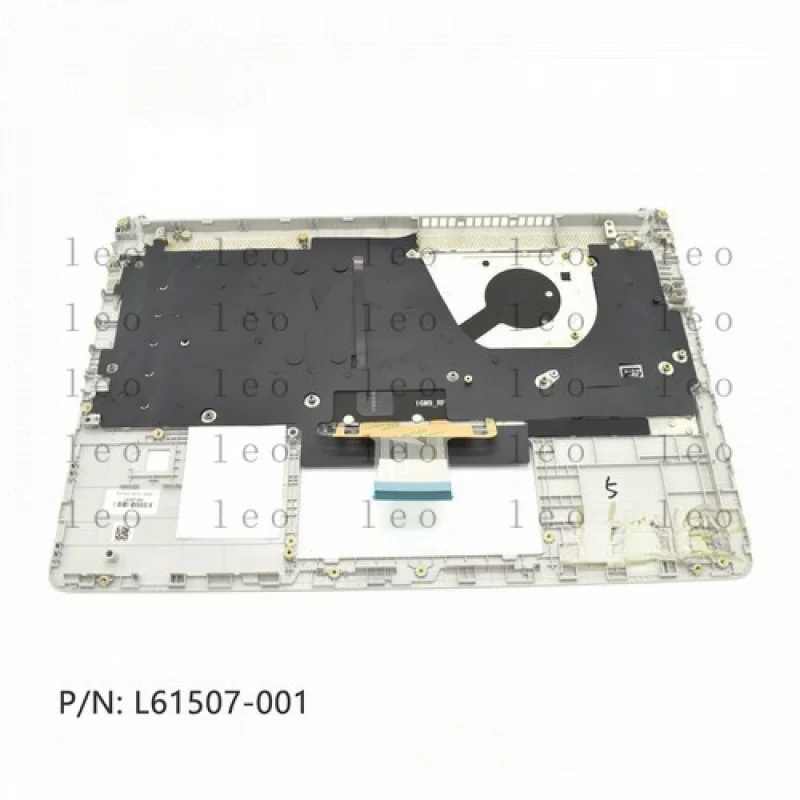 

GG New For HP 14-DQ 14-FQ Palmrest Upper Case Cover W/ Backlit Keyboard L61507-001