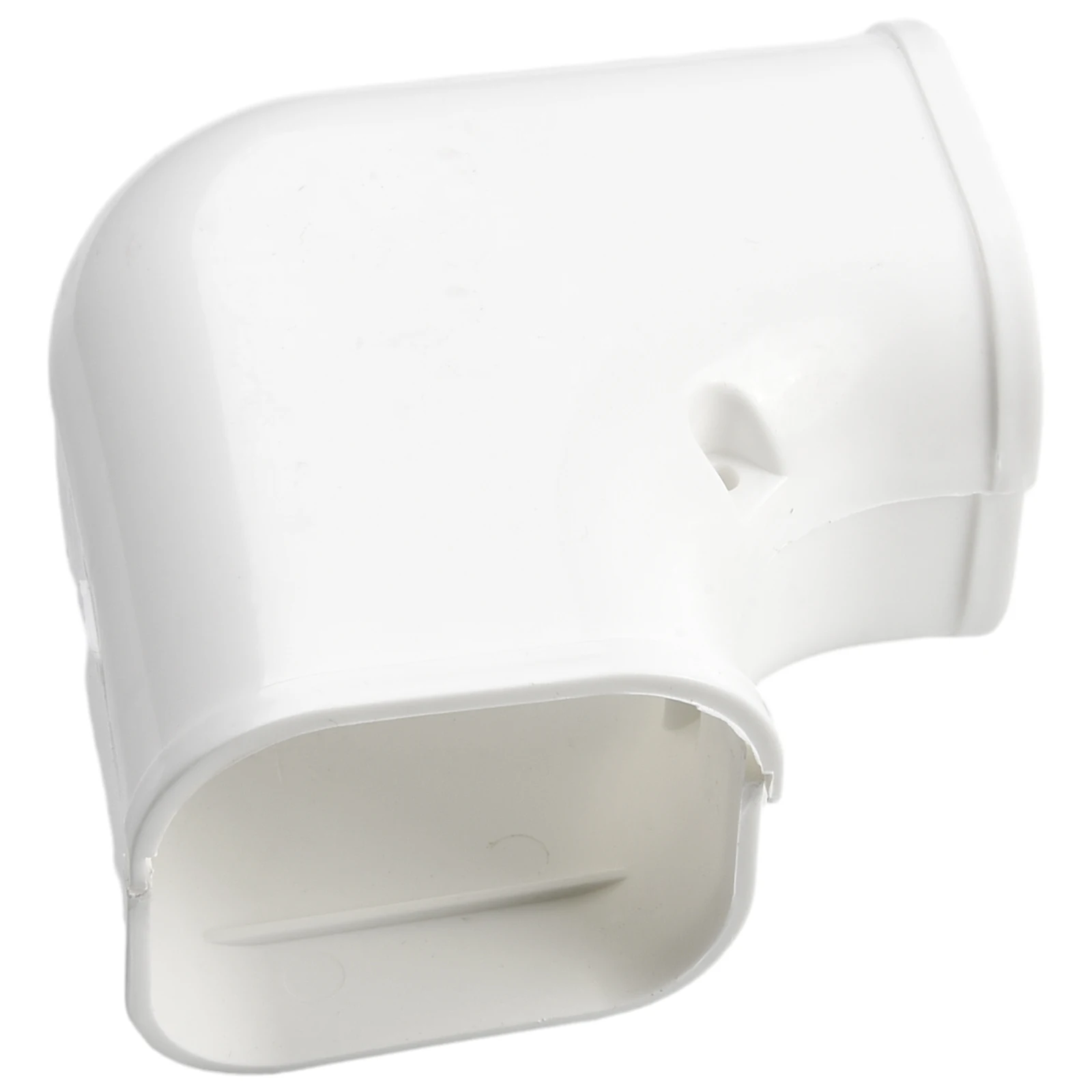 Coupling Easy To Install End Cap Cover Connection Lines Wall Cap Wall Entry Cap Weather Resistance 135°Flat Elbow