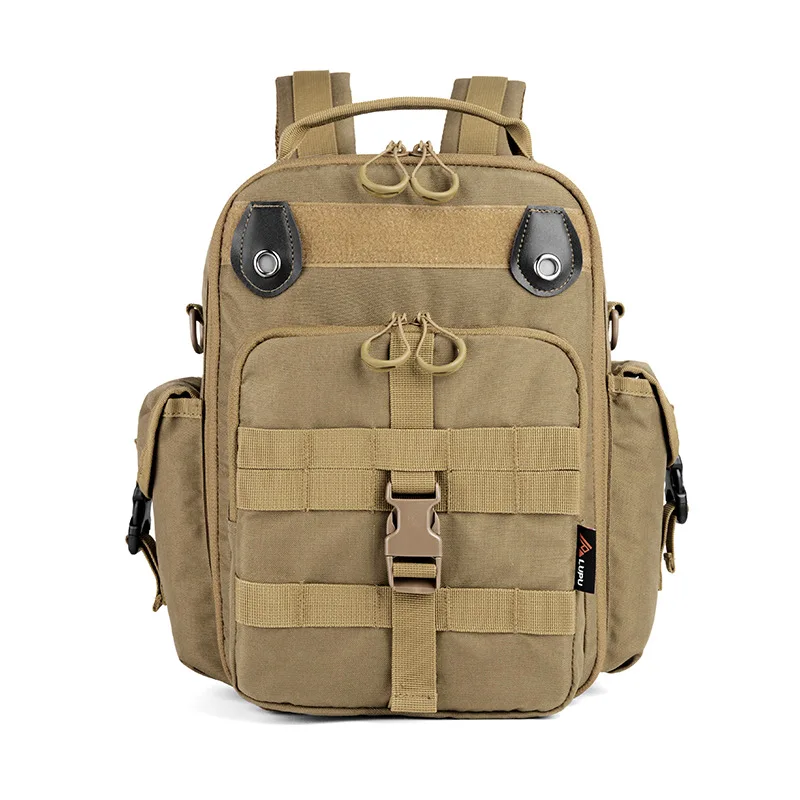 Lupe Cross-Border Outdoor Short-Term Travel Bag Multi-Functional Hiking Mountain Climbing Bag 14L Commuting Casual Tactical