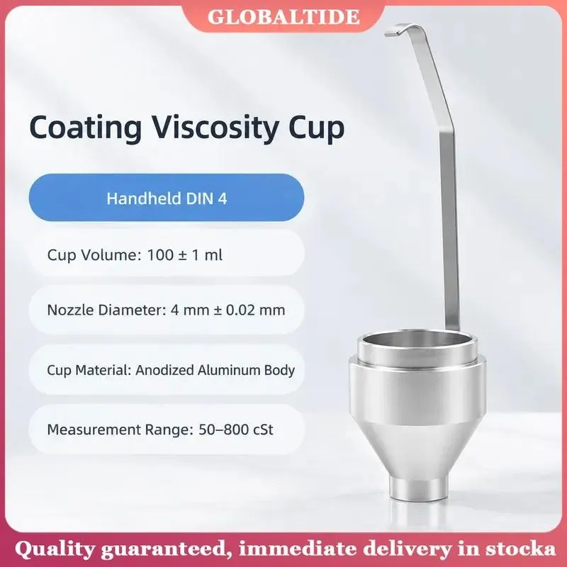 1PC Portable DIN Cup Portable 4/6 Ding Cup Diffuse Viscosity Cup Paint