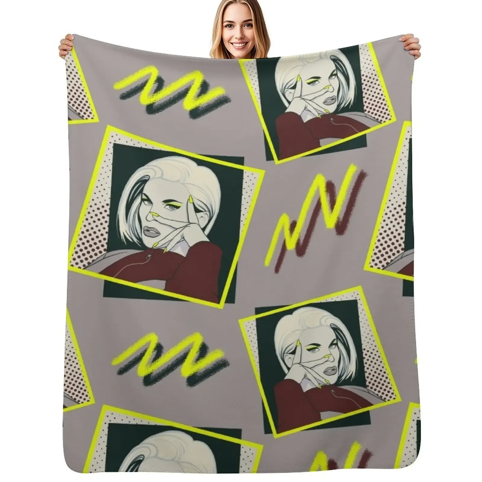 

Katya Zamolodchikova giving you 1980s, lesbian, literary agent, disinterested, pissed-off Ellen Barkin fantasy. Throw Blanket