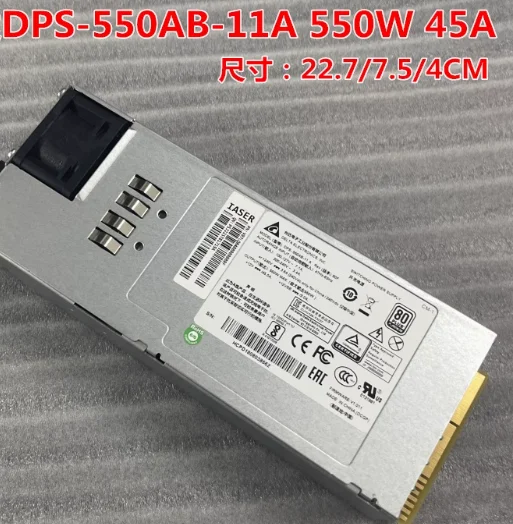 

PSU for INSPUR NF5170M4 SA5112M4 550W DPS-550AB-11 A server power supply DPS-550AB-11A