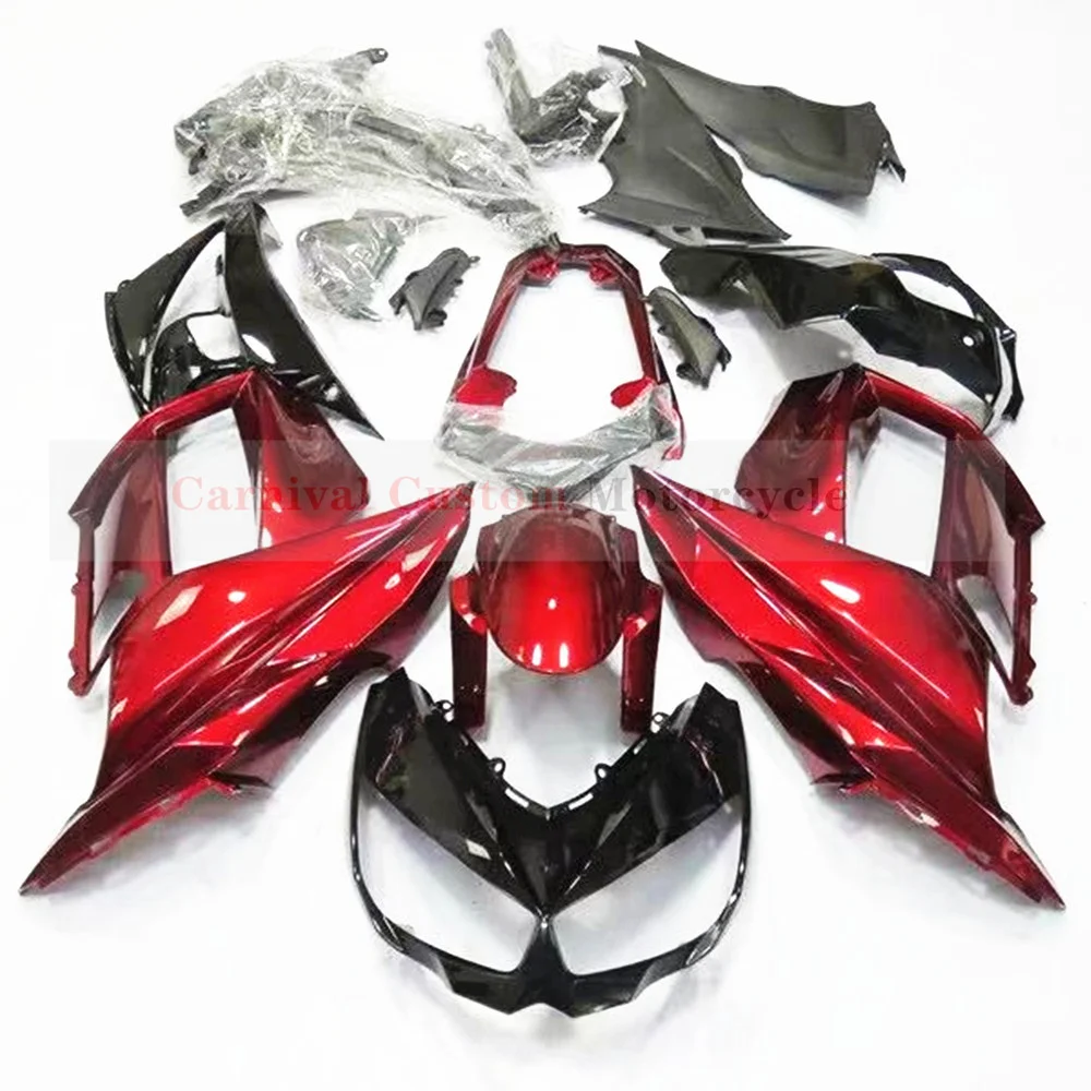 Motorcycle ABS Plastic Injection Mold Red Black Fairing For Kawasaki Z1000SX 2010 - 2017 Z 1000SX 10 11 12 13 14 15 16 17 1 sold