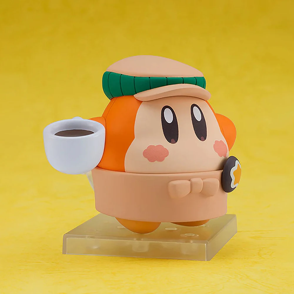 NUEVA empresa Original Good Smile Nendoroid Kirby & Waddle Dee (Kirby Cafe Ver.) Bonitos juguetes coleccionables de figuras de acción de anime de 10 cm