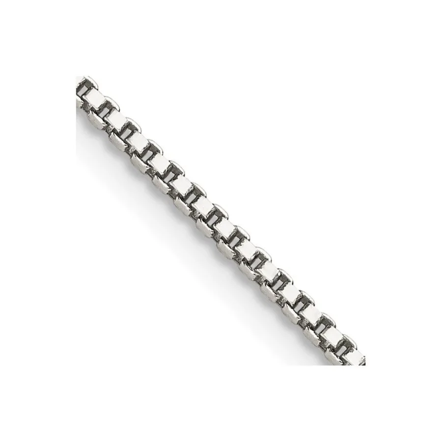 

Sterling Silver 1.4mm Box Chain
