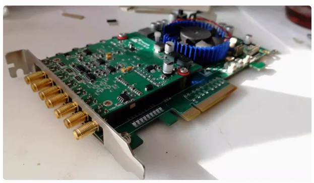 For PCIE high-speed data acquisition card 16-bit 4-channel 100M 200M 2 output