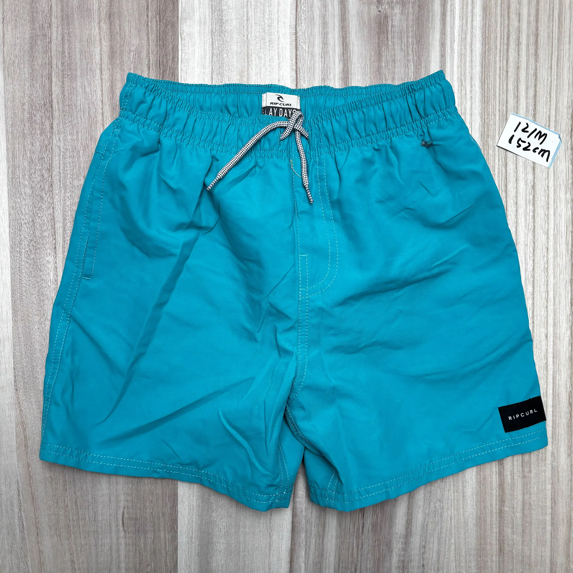 Rip Curl LAYDAYS Boys Boardshorts High Quality Solid Children Quick dry Surf Swim Trunks Beach Shorts Kids Trunk Size 12/M