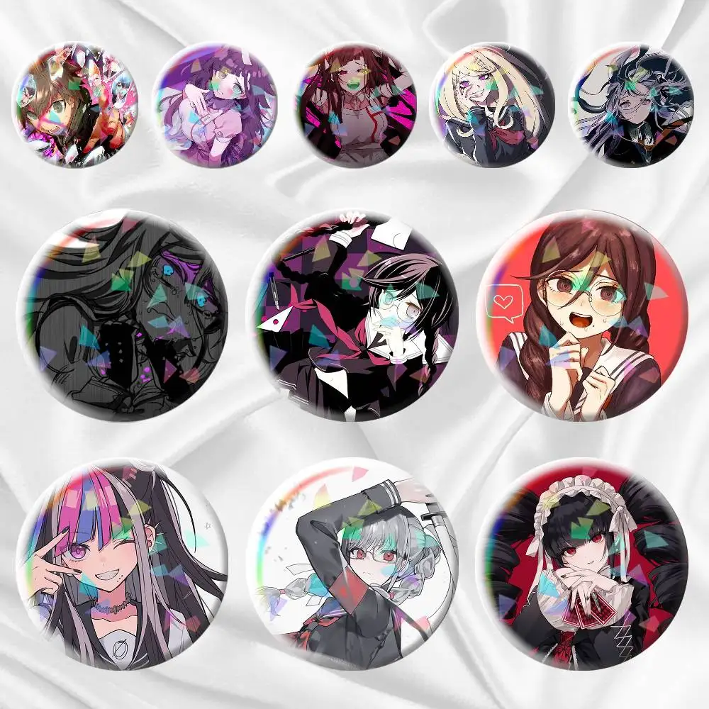 

Danganronpa Game Anime 75mm 44mm 25mm Brooch Backpack Hat Pins Accessories Toys Badge