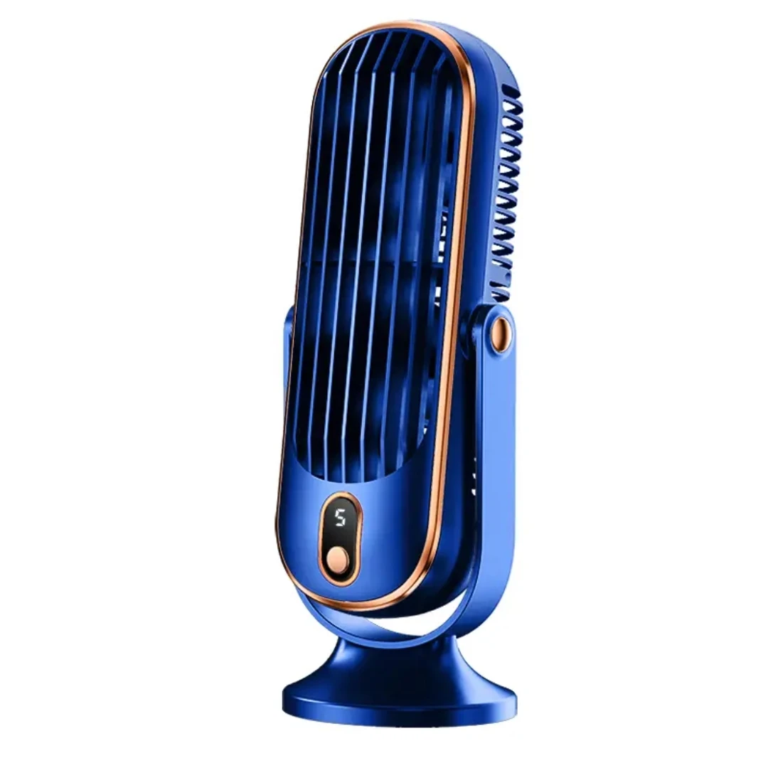 

1pc Portable USB Charging Cooling Fan with Battery - Perfect for Home, Office, School, and Beach Vacation