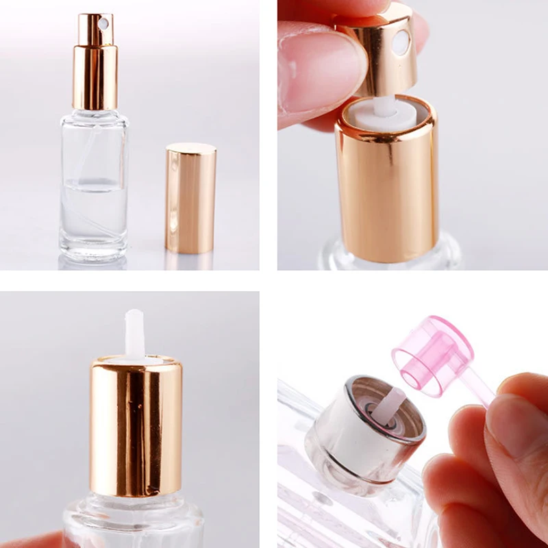 10Pcs Perfume Refill Tools Diffuser Funnels Cosmetic Pump Dispenser Portable New Sprayer Refill Pump Bottle Filling Device