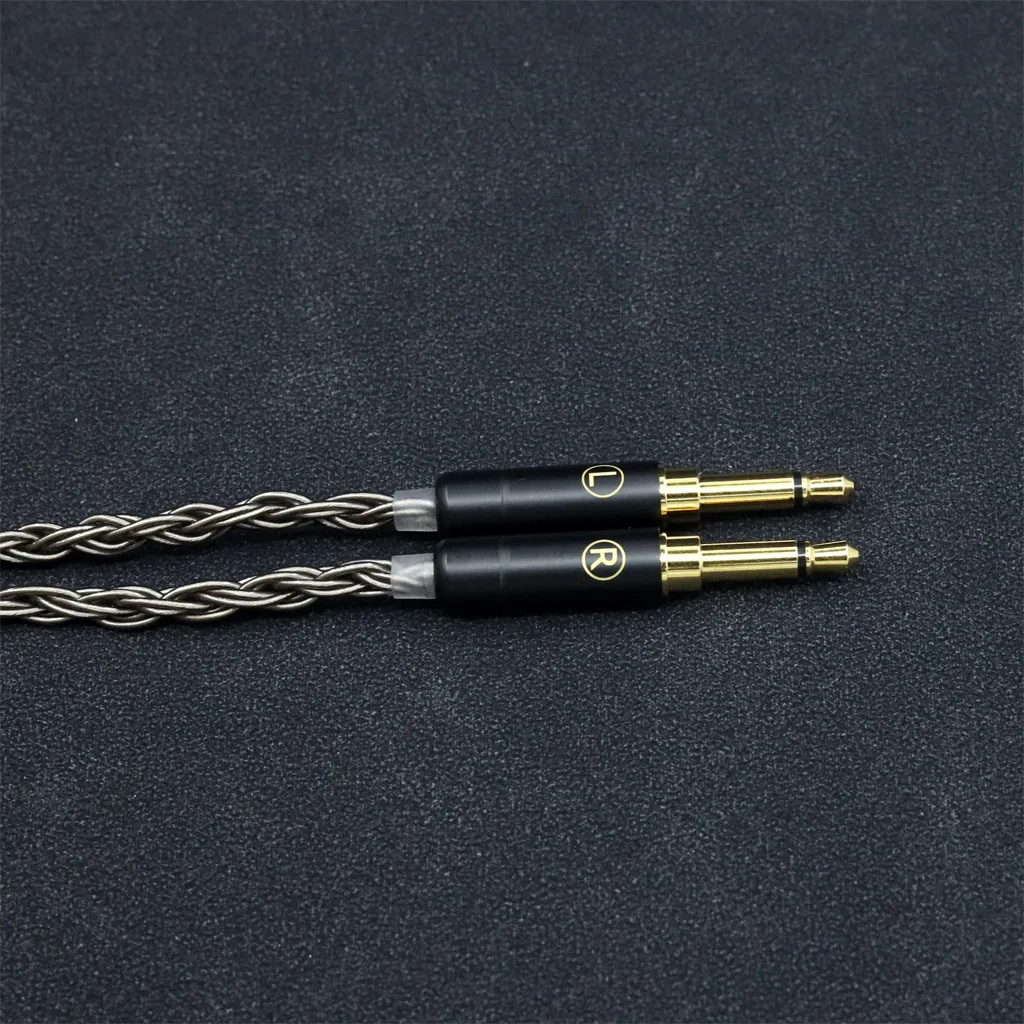 16 Core Grey Earphone Cable For Hifiman Sundara Ananda HE1000se he1000v2 HE6se DEVA he400se Arya He-35x XS LN008012