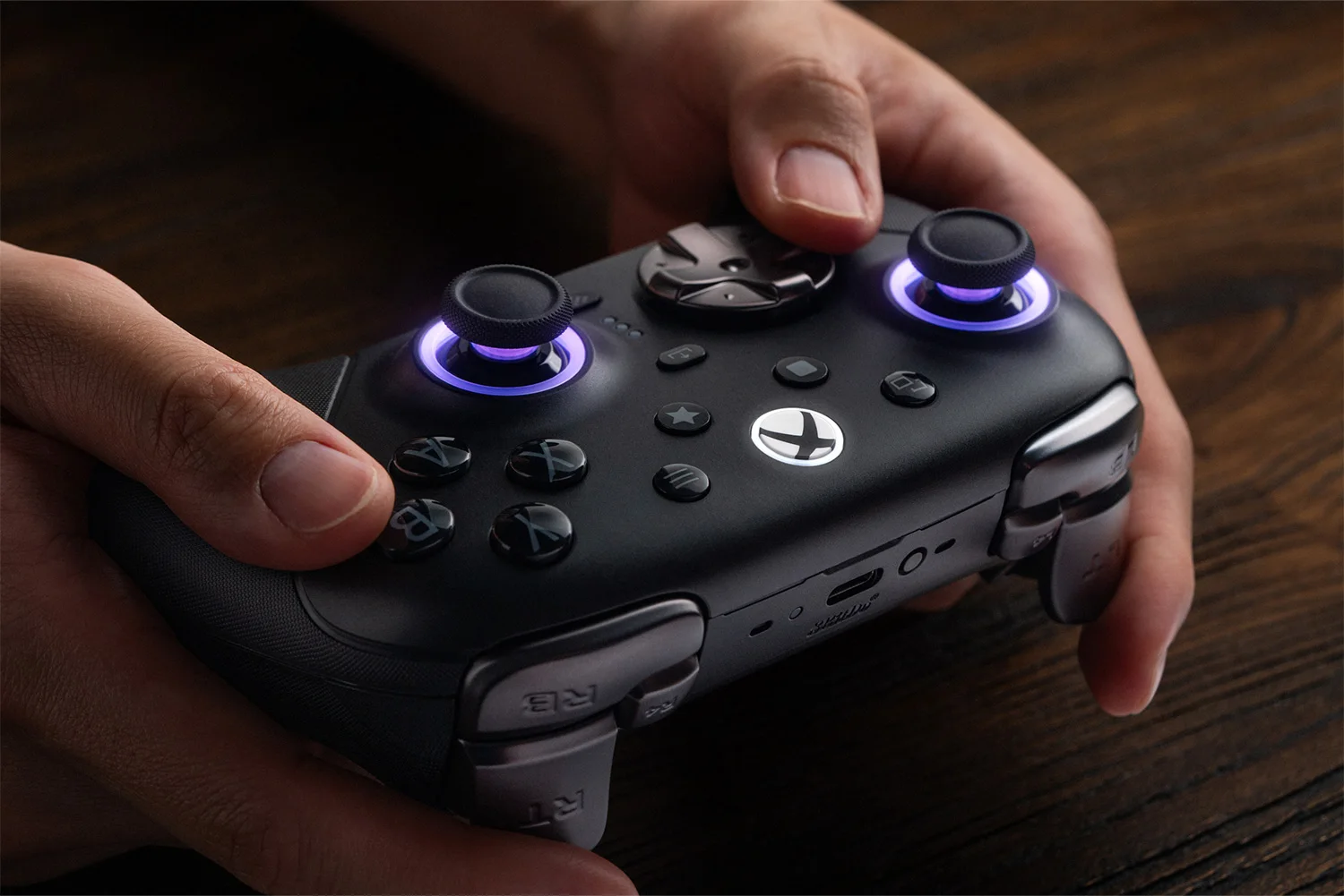8Bitdo Ultimate 3E – kabelloser Controller für Xbox Series X/S, Xbox One, TMR-Joystick-Gamepad für Windows 10/11, Android und Apple. – Detail 3