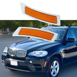 63147274433 63147274434 For BMW X5 E70 LCI / Facelift 2011 2012 2013 Left and Right Front Bumper Side Marker Reflector car parts