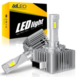 AILEO New D1S D3S Led Canbus D2S D4S D5S Headlamp Bulbs For Car 50000Lm 130W D1R D2R D3R D4R Auto Lights 6000K Xenon Plug&Play