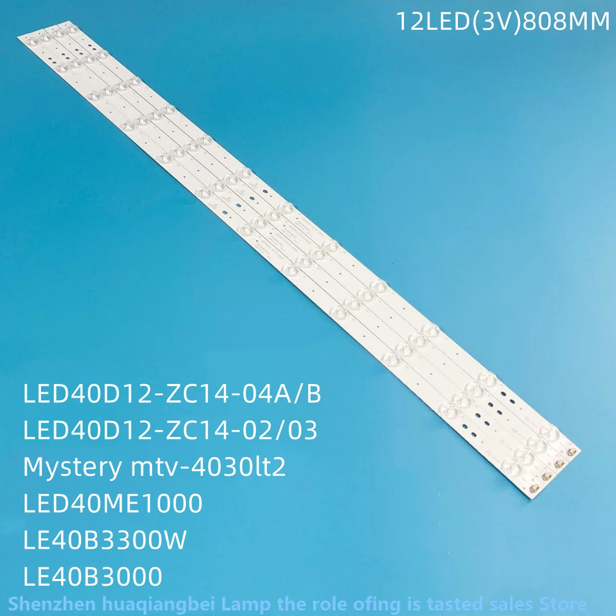 

TV LED Backlight strip FOR MYSTERY MTV-4030LT2 LE40k5000tf LE40A7100L LE40B3300W LED40D12-ZC14-04 A B LE40B3000 LED40ME1000