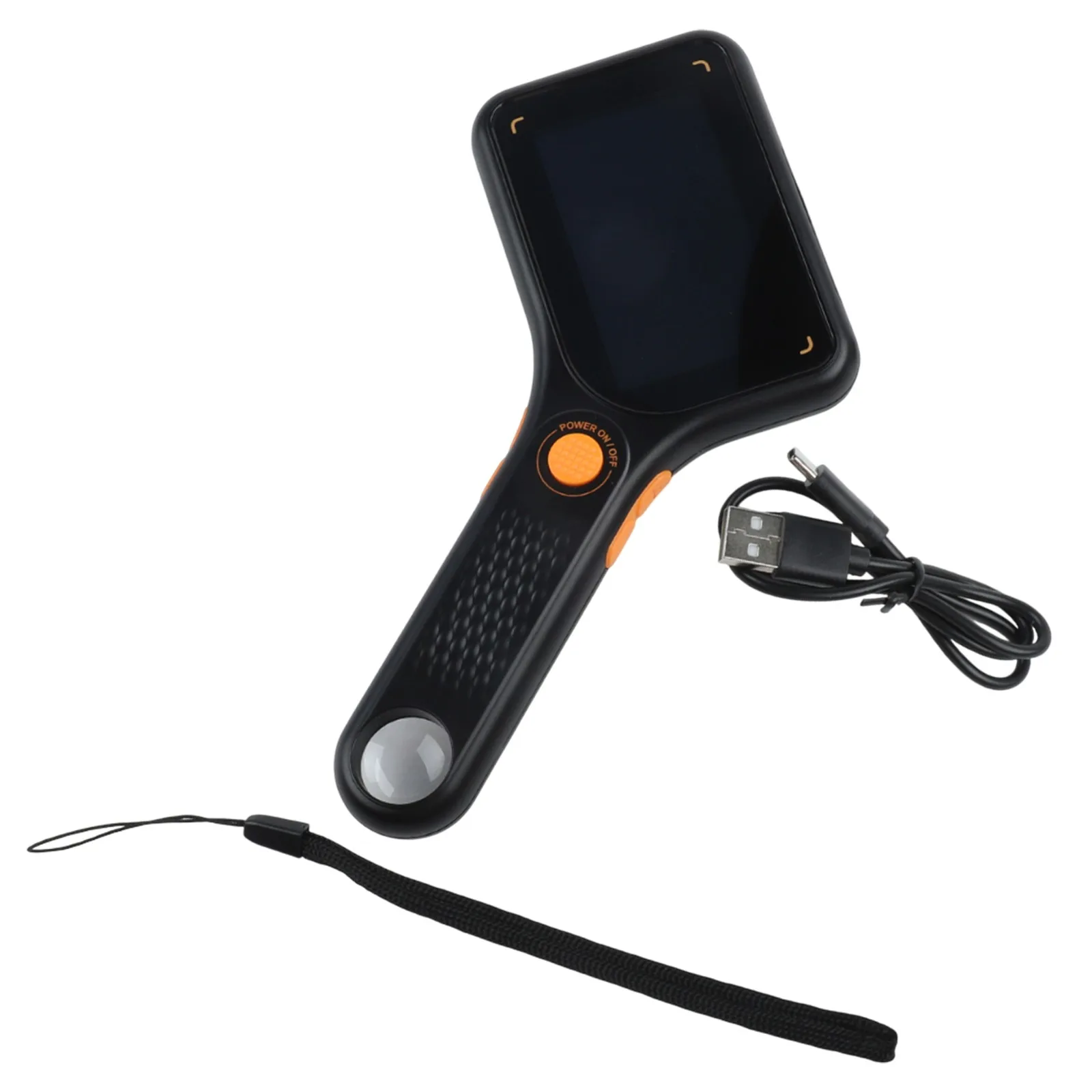 Lightweight 500X Pocket Digital Microscope with 3 Inch Display and 8 Bright LED Lights for Enhanced Visibility
