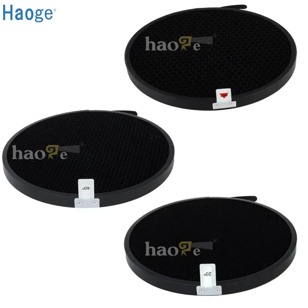 Расческа для меда Haoge, 180 мм, 20, 40, 60 °, сетка для отражателя Profoto Zoom 2 II