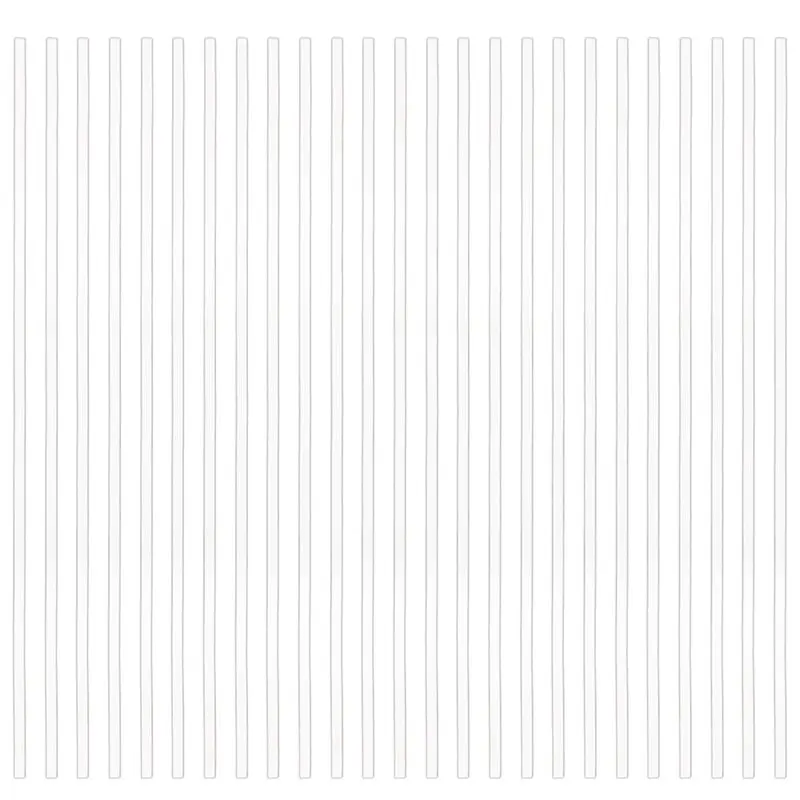 ABUI-240Pcs White Thermal Glue Strips, Thermal Pictures Binding Glue Strips For Albums Crafts 11.3X0.1Inch