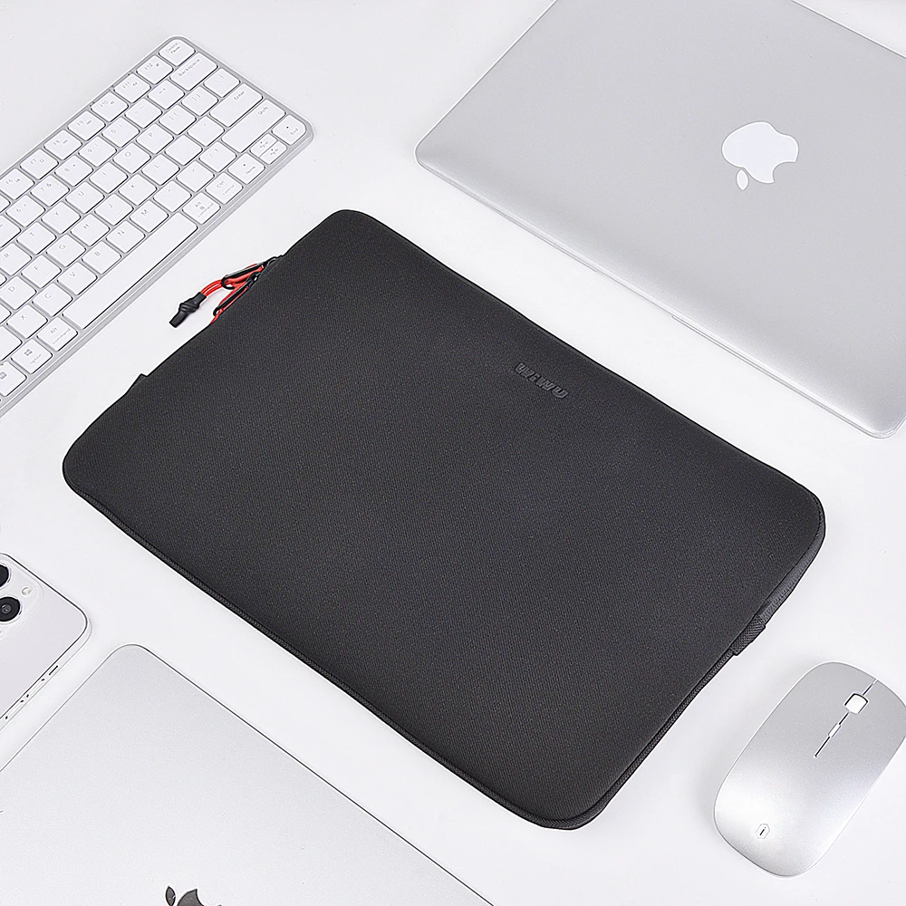 WiWU Shockproof Laptop Sleeve 13 inch Memory Foam Laptop Bag for MacBook Neo 13 Lightweight Notebook Bag for MacBook Air 13.6