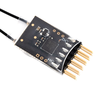 HOT For Radiomaster R84 V2 4CH Compatible PWM RC Receiver for Frsky D8 D16 SFHSS Radiomaster TX12 T16S Transmitter