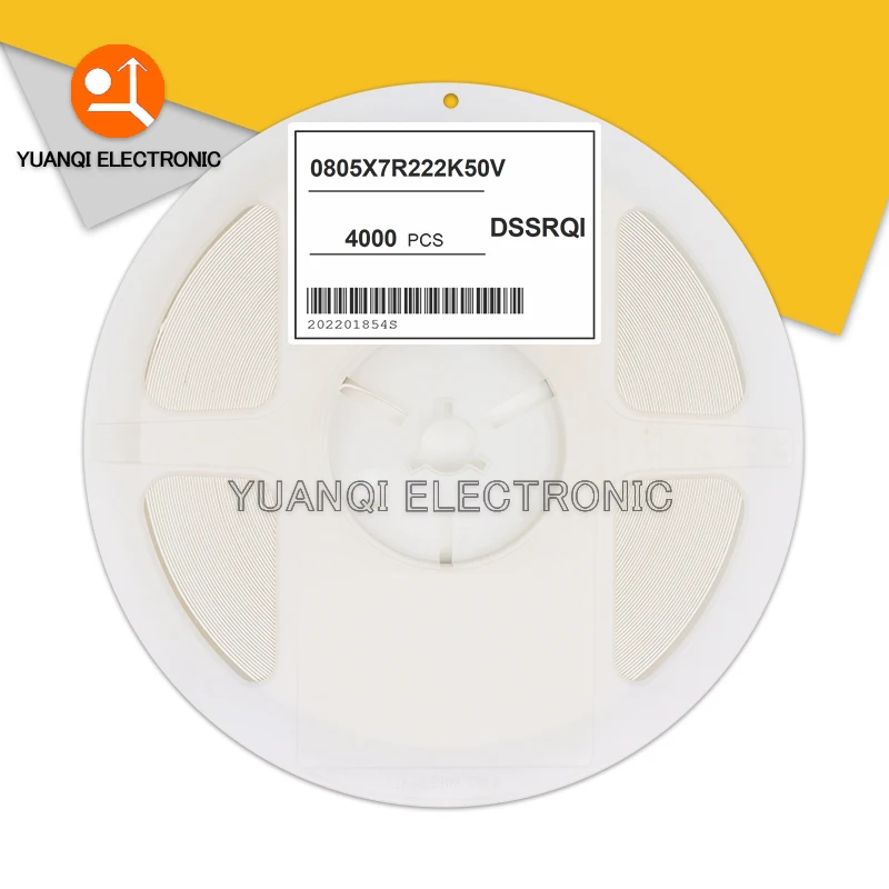 

1 катушка 0805 SMD Chip Многослойный керамический конденсатор 0,5 пФ-1 мкФ 2,2 мкФ 4,7 мкФ 10 мкФ 22 мкФ 47 мкФ 10 пФ 100 пФ 1 нФ 10 нФ 100 нФ 0,1 мкФ