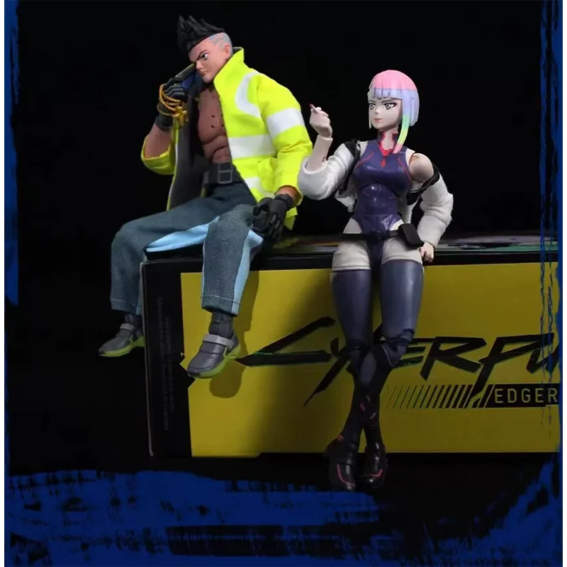 

100% Original Jada Toys David Lucy Cyberpunk Edgerunners In Stock Anime Action Collection Figures Model Toys Figura PVC Gifts