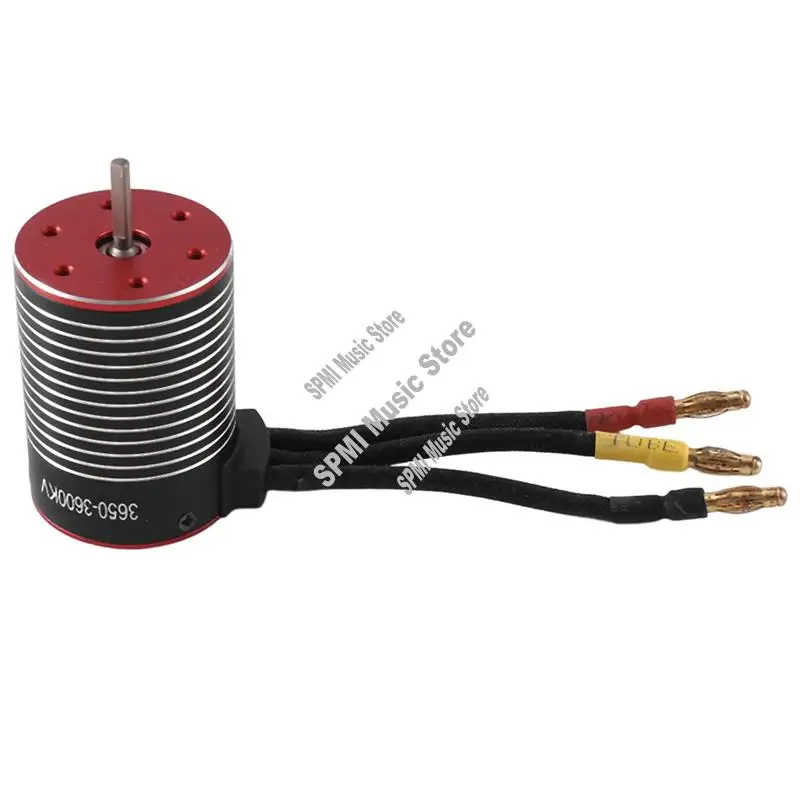 

3650 Brushless Motor And 120A ESC For 1/8 1/10 RC Car Drift Racing Off-Road Monster Truck