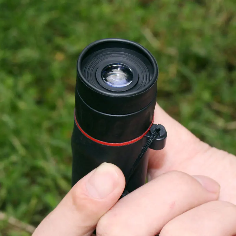 All-optical Mini Red Circle High Definition Pocket Portable Monoculars Camping Mountain Hiking Climbing Souvenir Gift