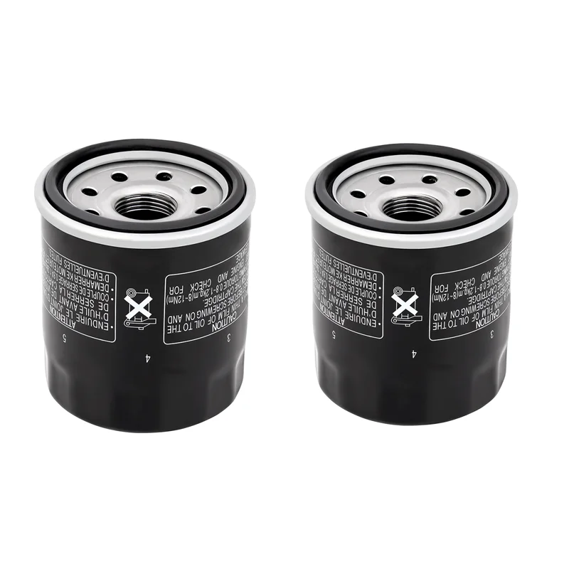 1/2/4pcs Motorcycle Oil Filter For KAWASAKI KLF400 KVF300 EN500 EN650 EX300 VN800 VN1500 VN1700 Z800 Z900 Z1000 ZX-10R ZX-14 2
