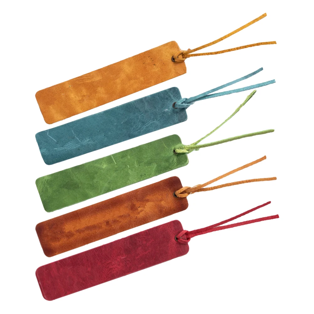 

5pcs Blank Bookmarks Soft Artificial DIY Engraving Vintage Reading Accessories Delicate Marks Literature Lovers Student