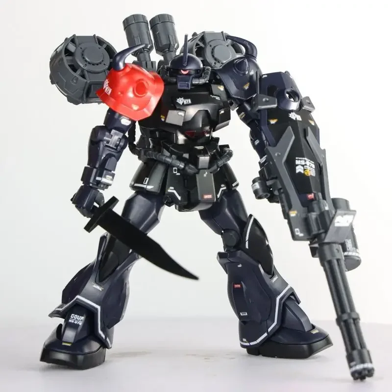 1/144 Star Gouf MS-07 Dark Leader Color Cannon B3 Action Figure Backpack Assembly Model Kit Collectible Toy Ornaments Doll Gift