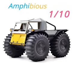 NEW 1/10 amphibious professional remote control model car amphibious climbing car off-road vehicle