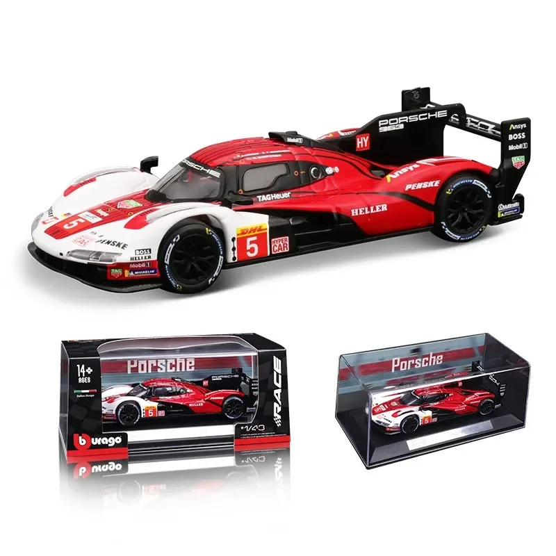 Bruago 1: 43 بورش 911 Gt3 Rs تويوتا Gr يارس رالي 1 الهجين محاكاة سبيكة سيارة نموذج سيارة معدنية لعبة مجسمة هدية مزخرفة #3