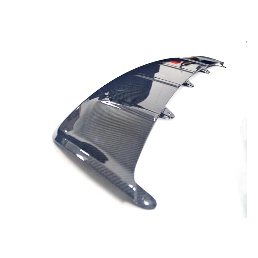 Zderzak przedni Spoiler wargowy Splitters dla Porsche Macan Standard 2014 2015 2016 2017, osłona przedniego zderzaka z włókna węglowego — zdjęcie 6