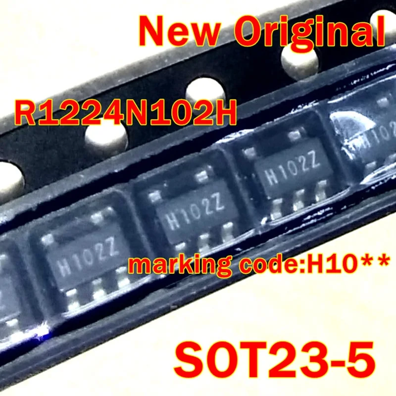 

1Pcs to 100Pcs R1224N102H-Tr R1224N102H Sot23-5 New Original Marking Code:H10** Pwm/Vfm Step-Down Dc/Dc Converter
