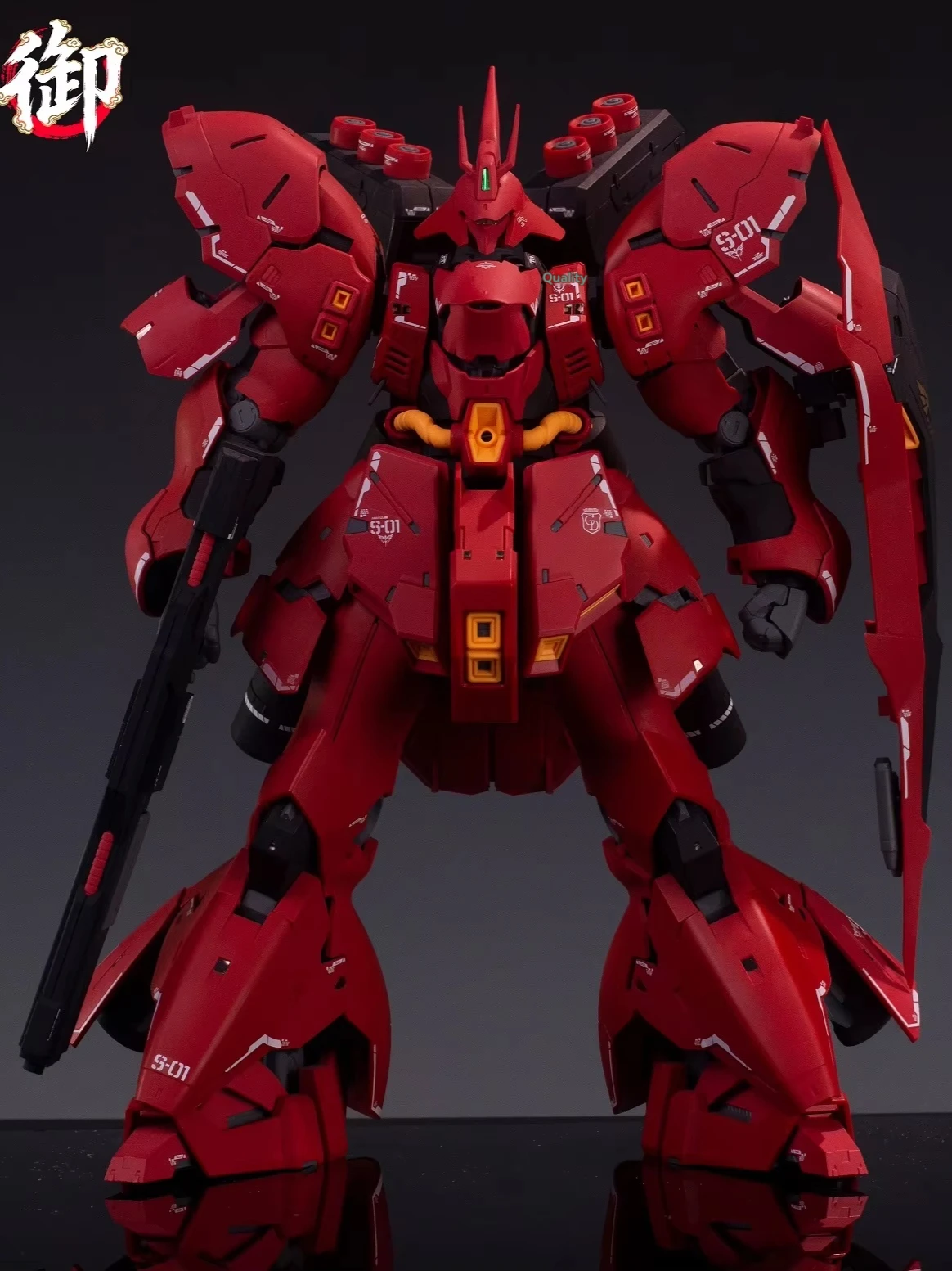 【Auf Lager】YUSHANFANG Modellverstärkter RG SAZABI Actionfiguren MSN-04 Anime-Figur im Maßstab 1:100 Bausatz aus Kunststoffspielzeug