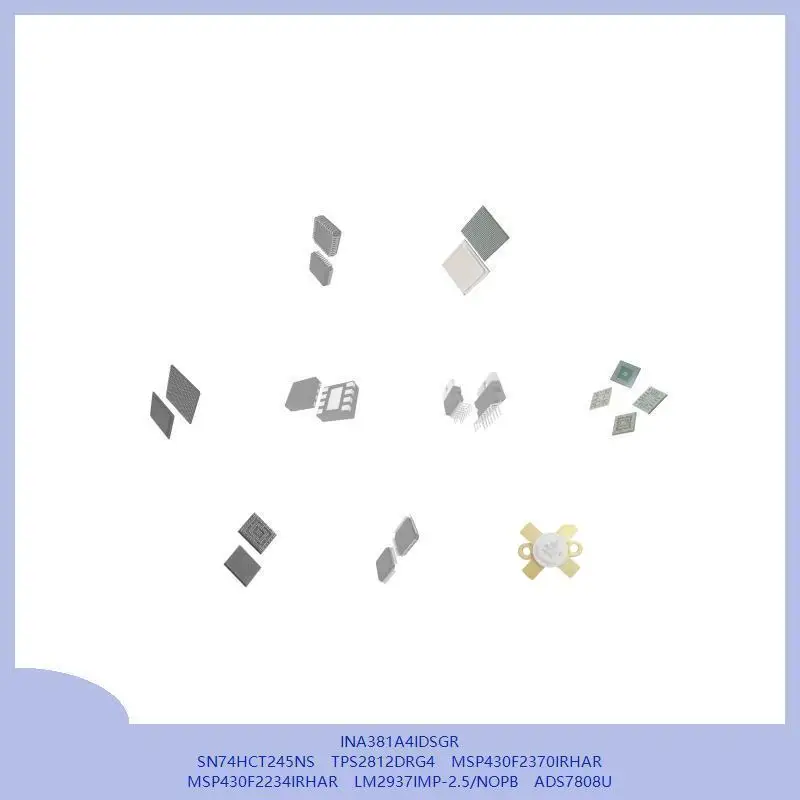 

INA381A4IDSGR SN74HCT245NS TPS2812DRG4 MSP430F2370IRHAR MSP430F2234IRHAR LM2937IMP-2.5/NOPB ADS7808U
