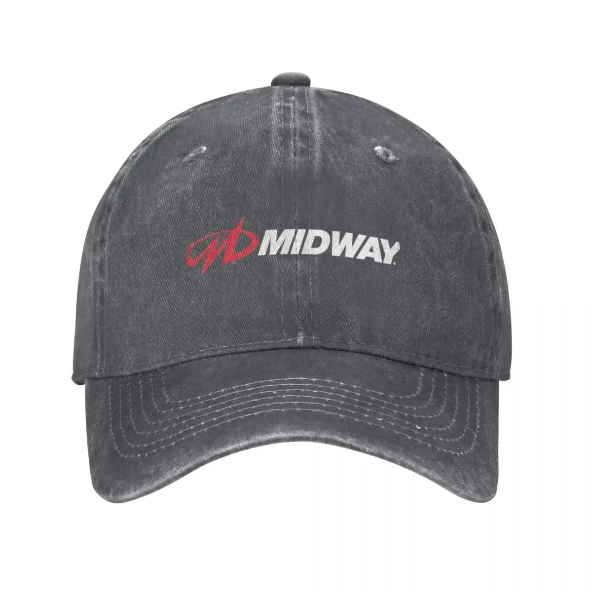 Midway Arcade Retro Video Game Company Logo Baseball Cap Ball Cap sun caps Trucker Hats For Men Women's