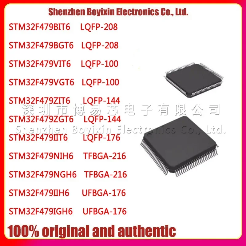 

STM32F479NIH6 479VIT6 BGT6 IIH6 VGT6 BIT6 ZIT6 IIT6 IGH6NGH6 original and authentic Development board