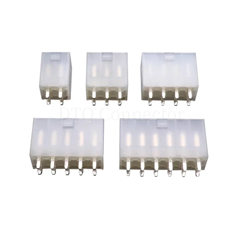 10Pcs/lot Molex 5569 4.2mm Automotive Connector 5569 Series Male White Socket 2/4/6/8/10/12/14/16/18/22/24/PIn