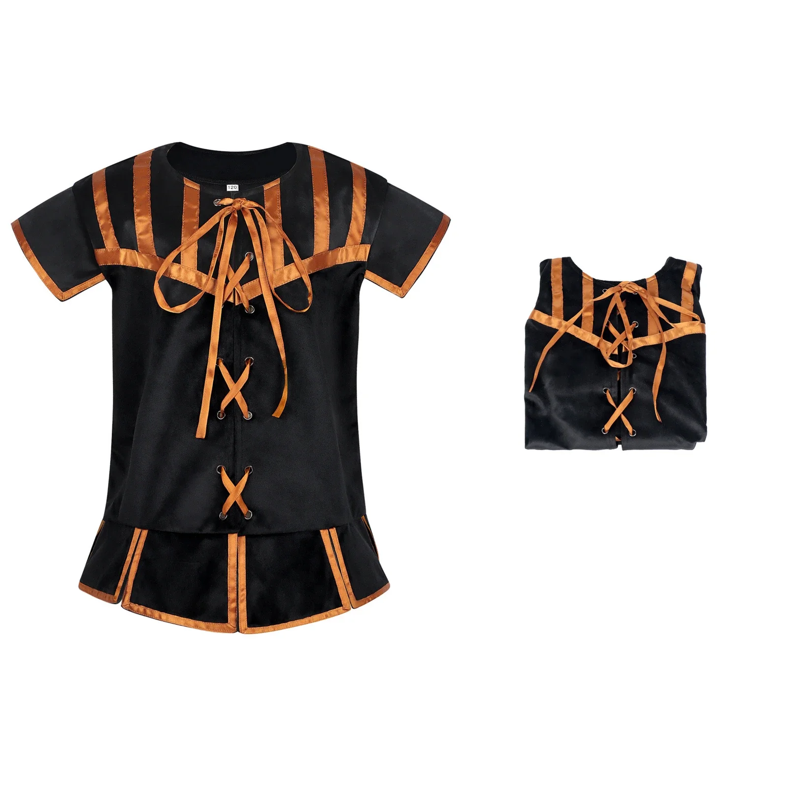 Middeleeuws Renaissance Koloniaal Kostuum Vest Vintage Tudor Prins Cosplay Vest Tops Jongens Halloween Carnaval Feestkleding Kinderen